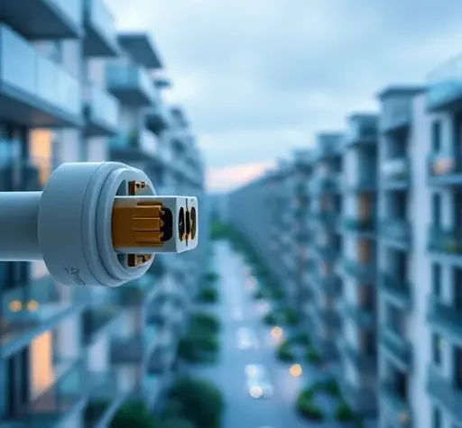 Гиперкомпактные разъемы для гибридных кабельных трасс в жилых домах будущего